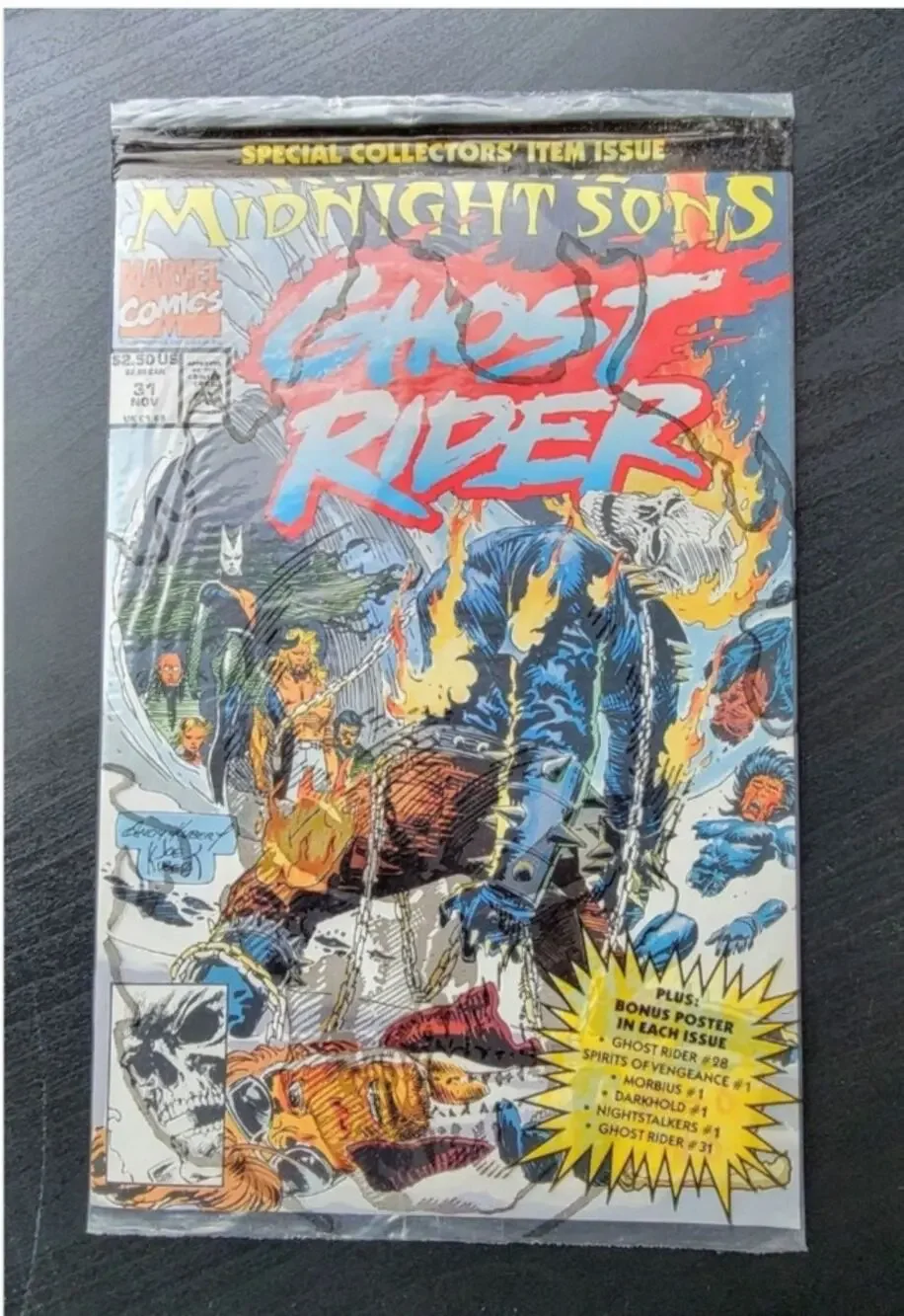 Ghost Rider #31 - Sealed Polybagged - Midnight Sons - Marvel Comics